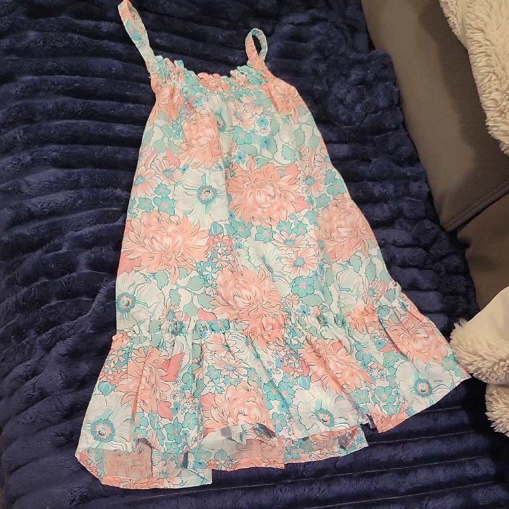 Floral Ruffle Dress